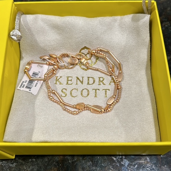 Kendra Scott rose gold bracelet new with tags - Picture 3 of 4